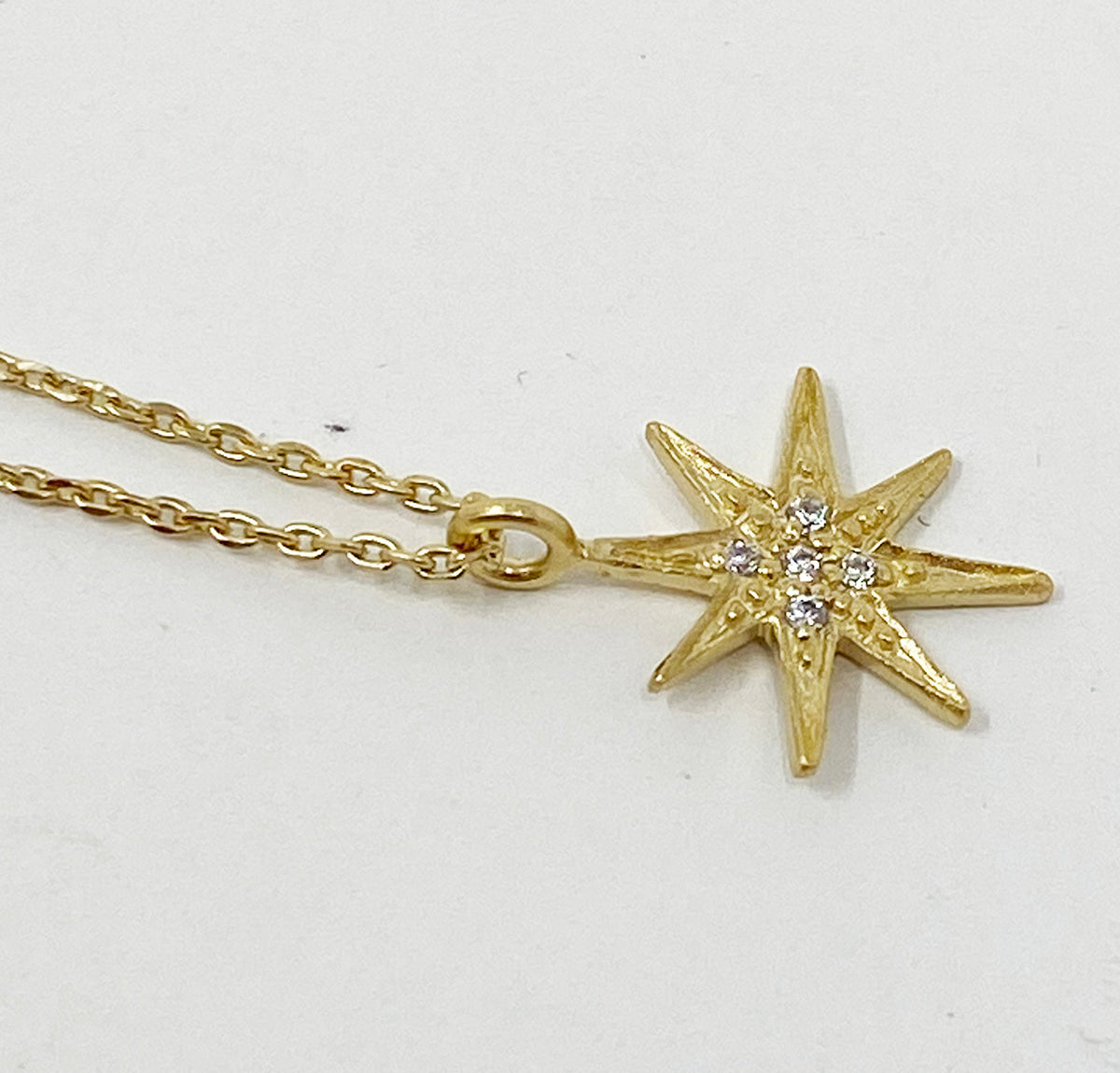 Hope  Medallion Stella Zirconium Necklace