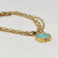 Baby Kurt Necklace/ Wrap Bracelet Amazonite