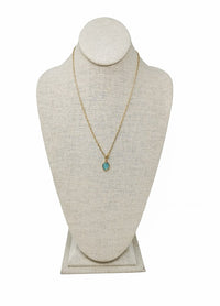 Baby Kurt Necklace/ Wrap Bracelet Amazonite