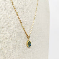 Baby Kurt Necklace/ Wrap Bracelet Labradorite