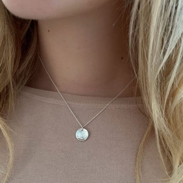 Moon Pendant Silver