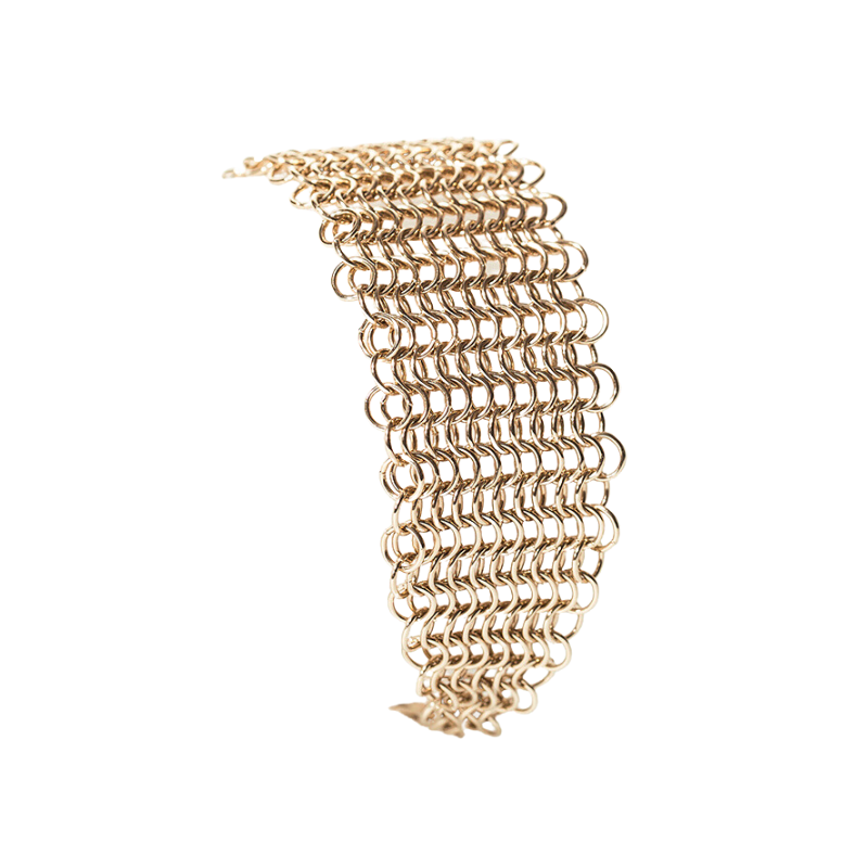 Collection B Chainmail Bracelet - Gold