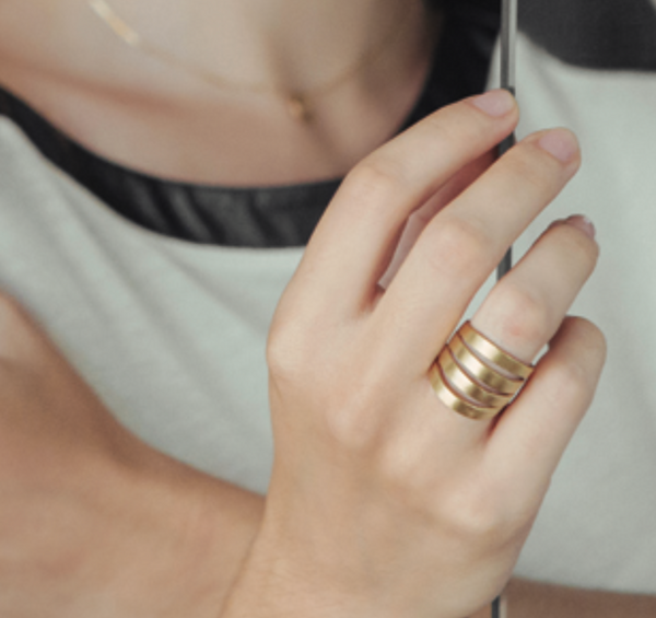 Gaucho Ring Gold