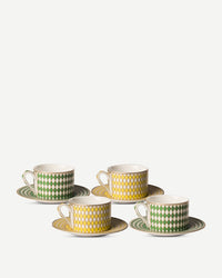 Chess Tea Cups