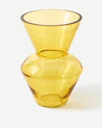 Vase Fat Neck Yellow