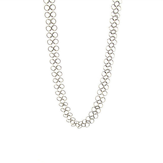 Les Basiques XL Chainmail Necklace - Silver