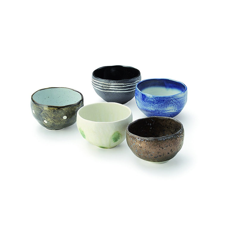 Set of 5 Japanese Bowls