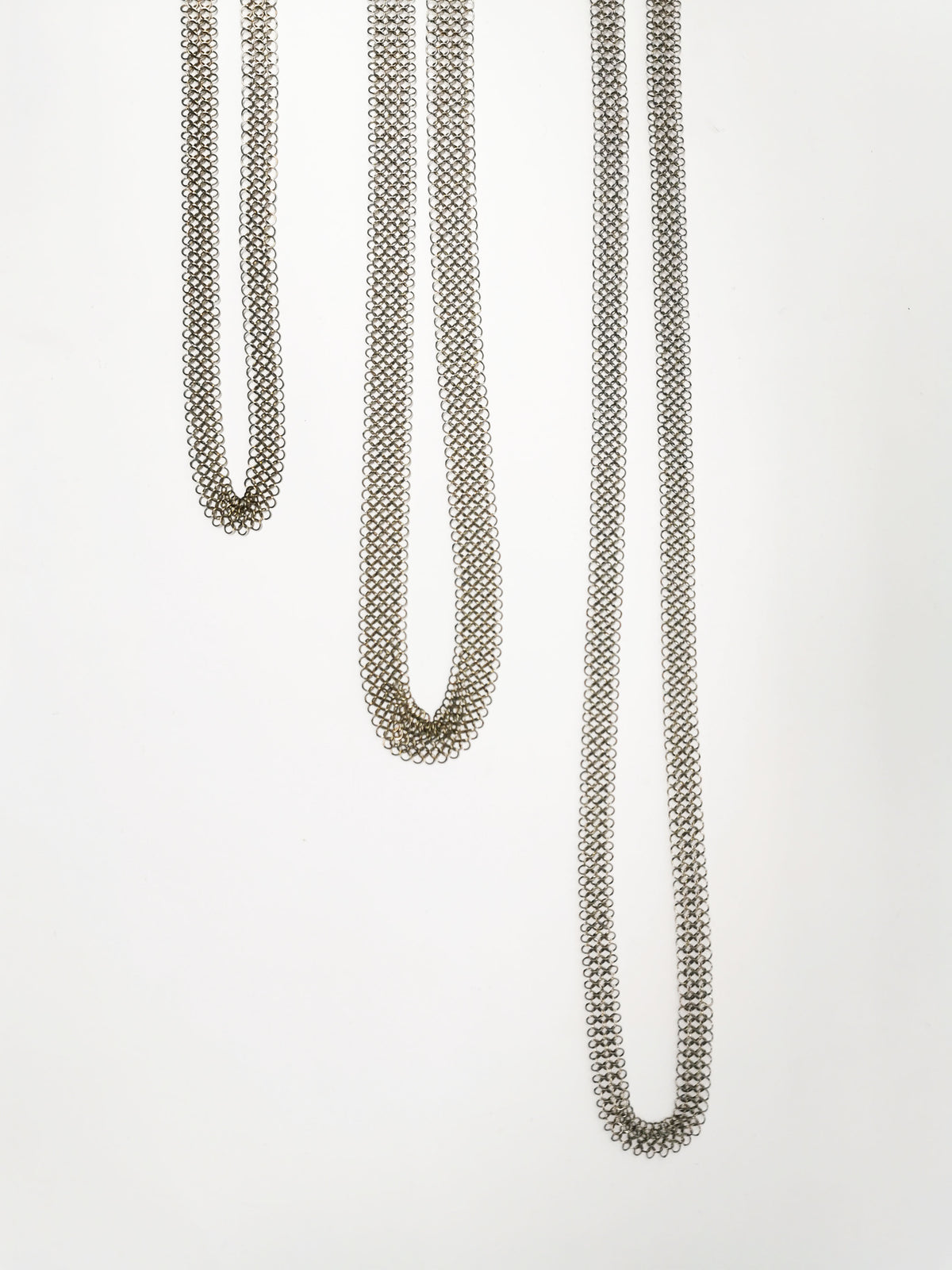Les Basiques Fine Chainmail Necklaces - Light