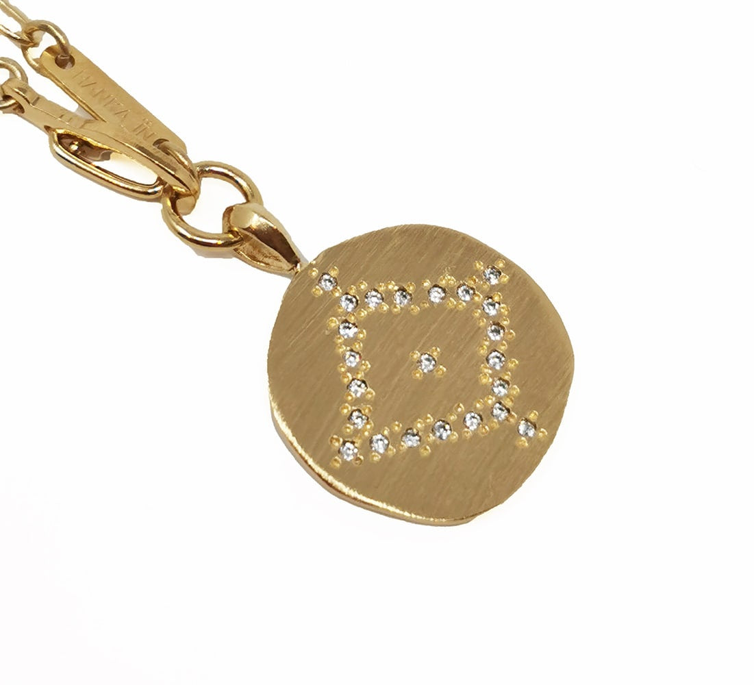 Falcon Multiposition Ajna Medallion Necklace