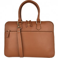 Leather Briefcase Chestnut