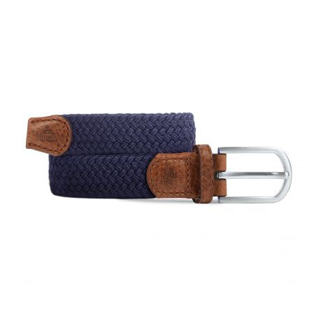 Women's Braided Belt - Navy Blue