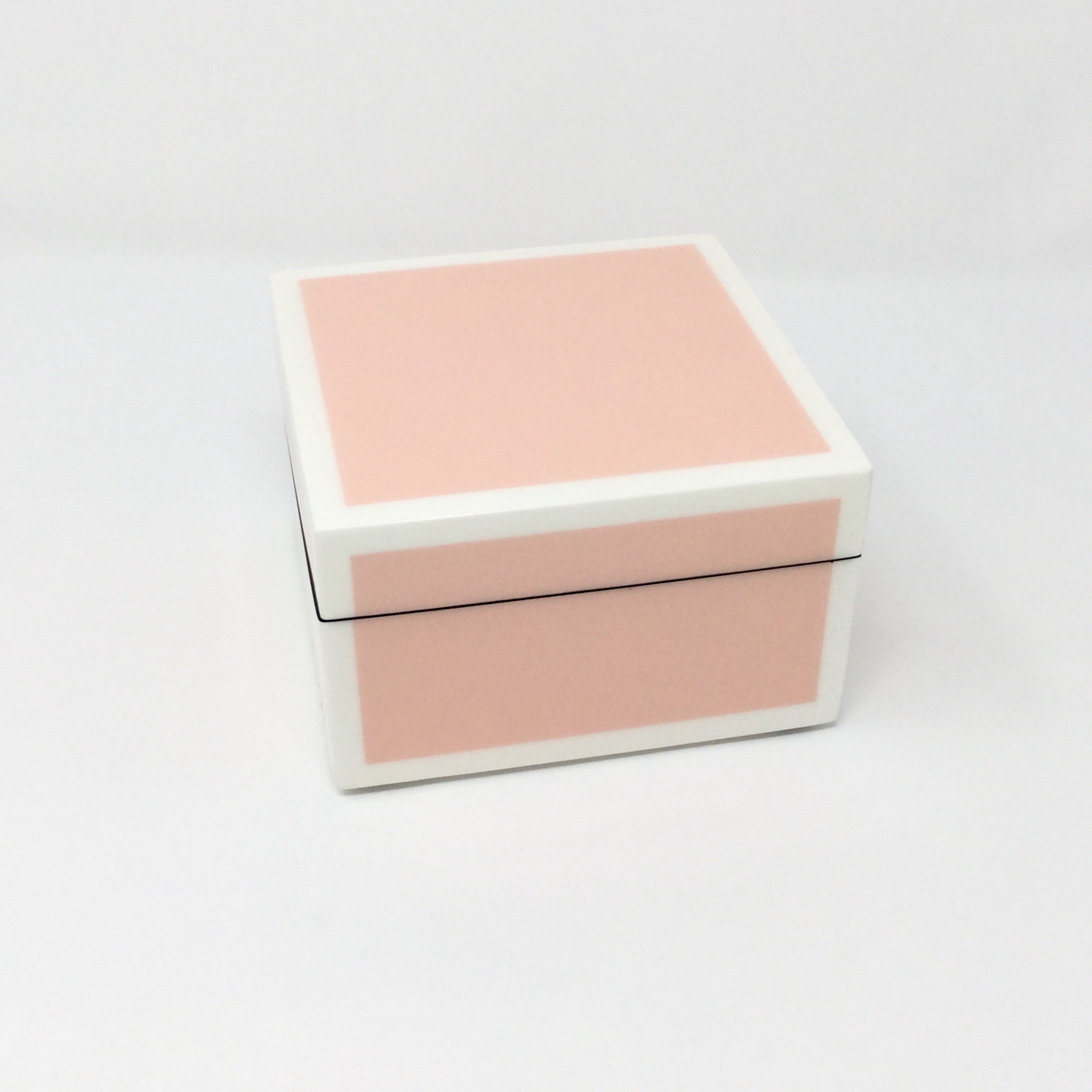 Paris Pink Lacquer Boxes