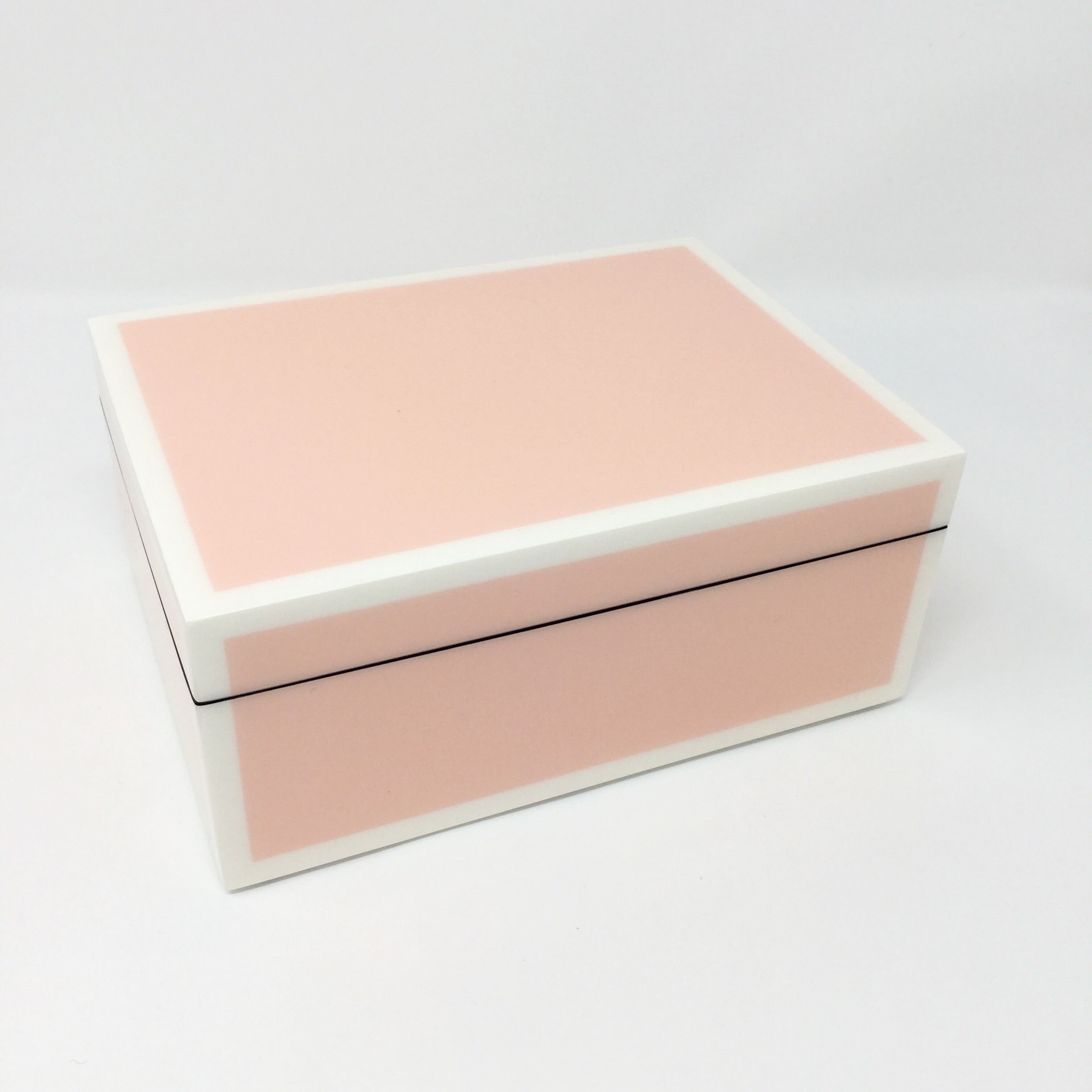 Paris Pink Lacquer Boxes