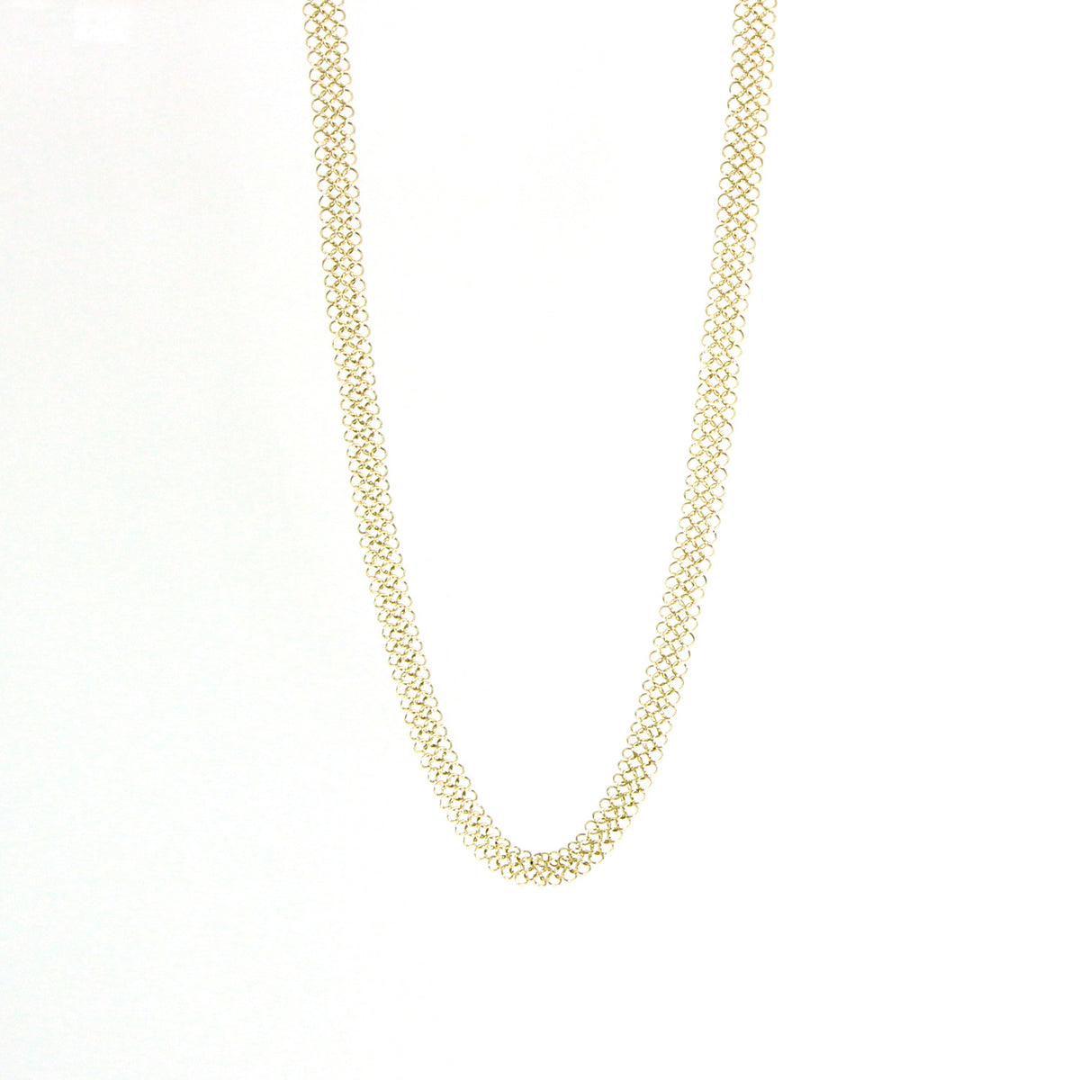 Les Basiques Fine Chainmail Necklaces - Gold