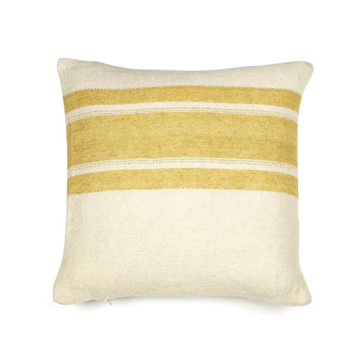 Mustard Stripe Cushion
