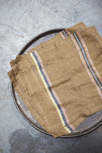 Virginia Stripe Linen Napkin